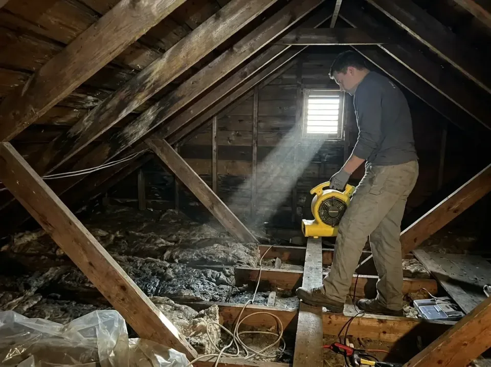 attic-water-damage-drying-proc-007 — frequently asked questions, Emergency Water Extraction & 24/7 Flood Response in Anderso…